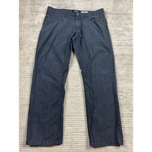 Private Member Jeans Mens 34 Blue Cotton Blend Straight Leg Skate Grunge Y2K